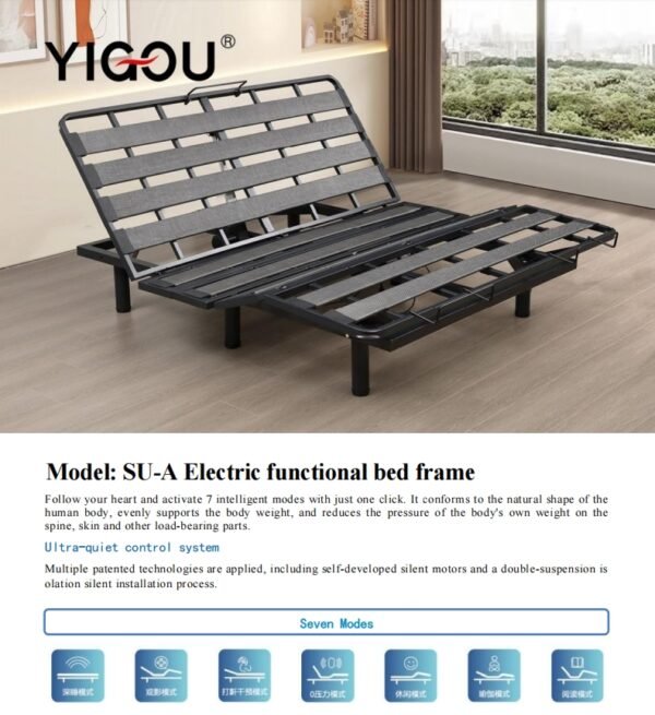 SU-A Electric functional bed frame