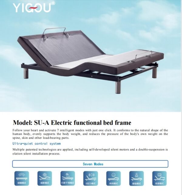 SU-B Electric functional bed frame